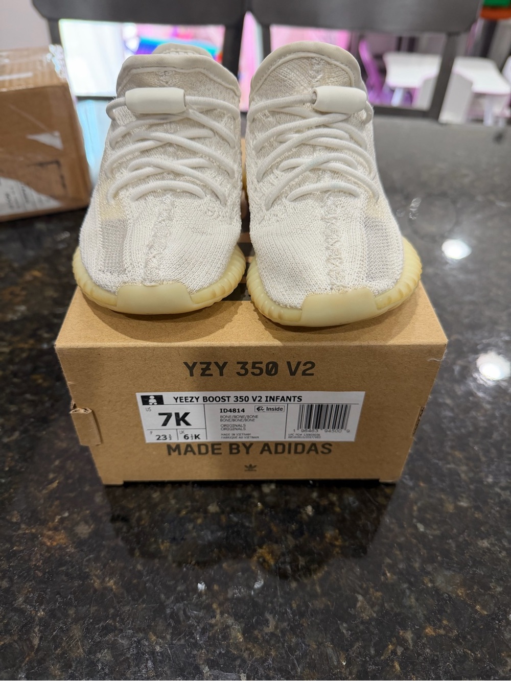 adidas Kids Sneakers YZY 350 V2 Cream